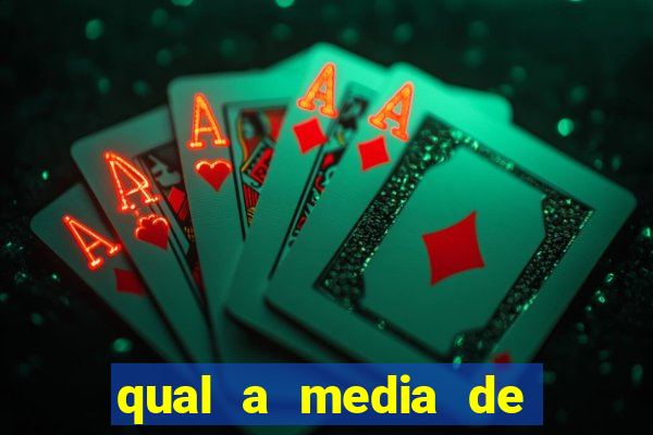 qual a media de escanteio por jogo